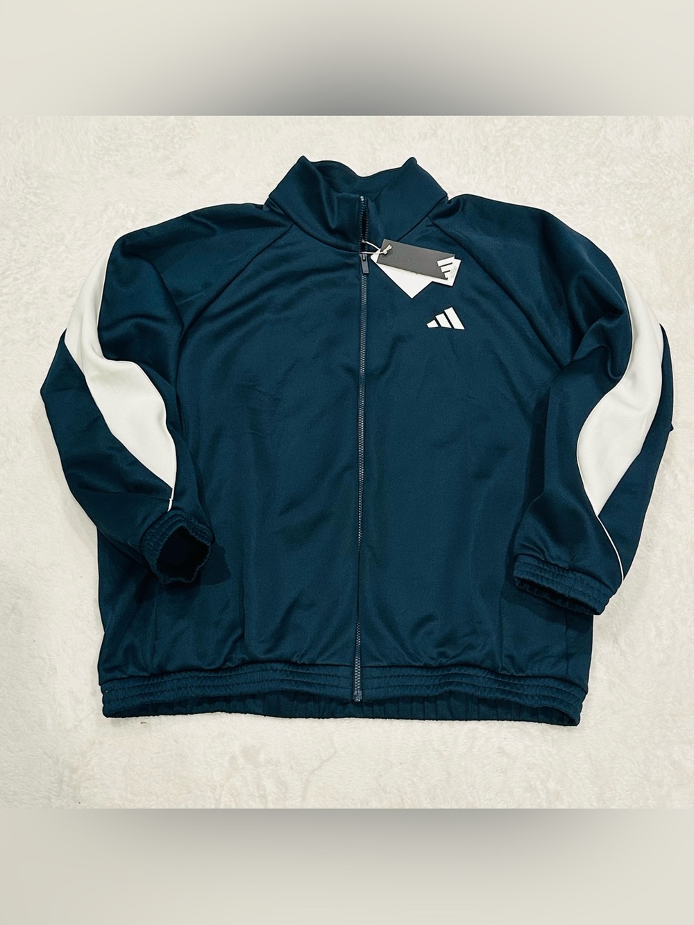 NWT adidas Multi Sport Stadium Track Jacket 2XL Aurora Ink Teal